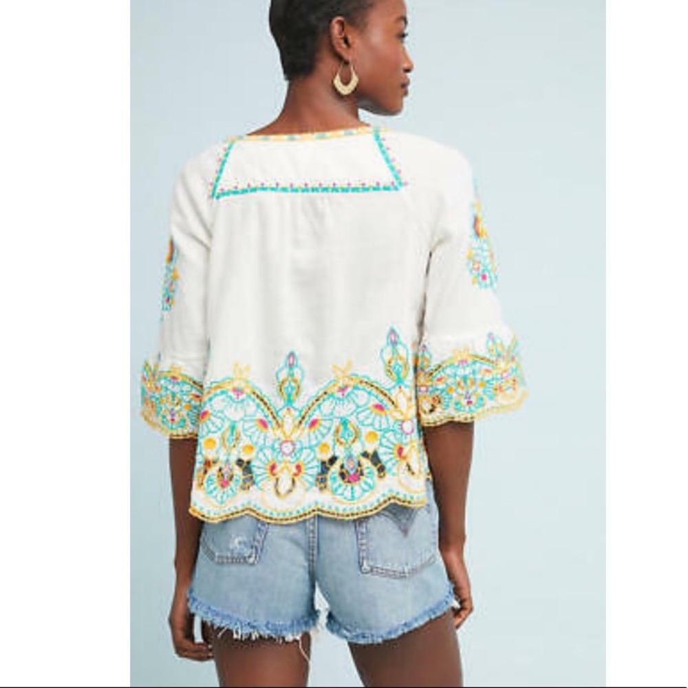 “Bisbee” embroidered top - Picture 3 of 7